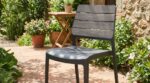 Záhradné kreslo Keter Deco Porto storm grey / grafit – Obrázok 3