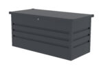 Záhradný box G21 Denver 400 L, antracitový plechový – Obrázok 3
