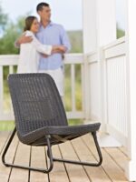 Záhradný nábytok Keter Rio Patio set grafitový – Obrázok 3