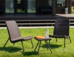 Záhradný nábytok Keter Rio Patio set whiskey hnedý – Obrázok 3