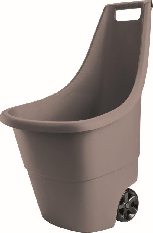 Zahradny-vozik-Keter-Easy-Go-Breeze-50L-hnedy Záhradný vozík Keter Easy Go Breeze 50L hnedý – Obrázok 1