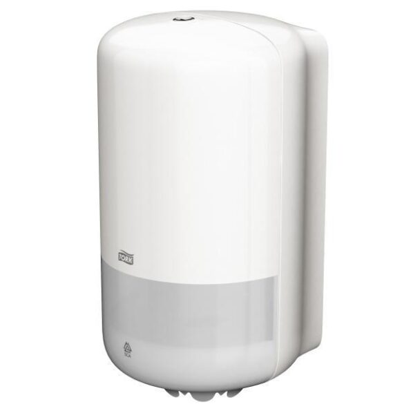Zásobník Tork Elevation Mini M1 na papierové uteráky v miniroli, biely – Obrázok 5