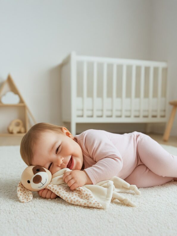 Zaspávačik Pes Baby Mix hnedý – Obrázok 3