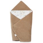 Zateplená zavinovačka do autosedačky New Baby brown – Obrázok 2