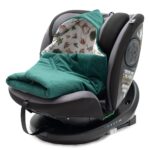 Zateplená zavinovačka do autosedačky New Baby green – Obrázok 2