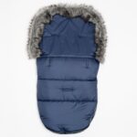 Zimný fusak New Baby Lux Wool blue – Obrázok 2