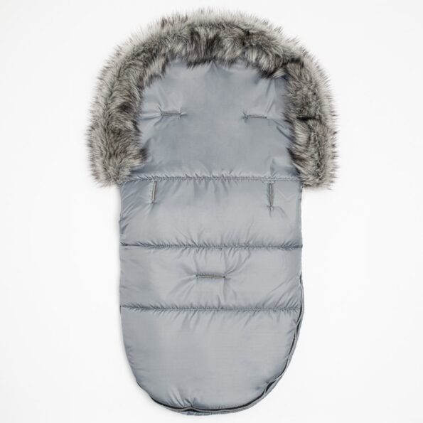 Zimný fusak New Baby Lux Wool graphite – Obrázok 3