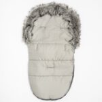 Zimný fusak New Baby Lux Wool grey – Obrázok 3