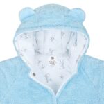 Zimný kabátik New Baby Nice Bear modrý, veľkosť 68 (4-6m) – Obrázok 2